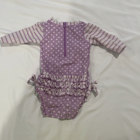 EUC Bundle of 6 Ruffle Butts Swimsuits 0-3M - Picture 9 of 13